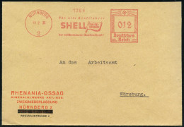 NÜRNBERG/ 2 #bzw.# NÜRNBERG/ 2/ DIE STADT DER REICHSPARTEITAGE/ ..SHELL RIEFEN-DIENST.. 1936 (Febr./Nov.) 2 Verschiedene - Erdöl