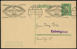 SELB/ ***/ 500 Jähriges Stadtjubiläum/ Porzellan-Ausstellung 1926 (3.5.) Seltener Band-MWSt = Porzellan-Terrine , Auf PU - Porcelaine