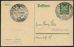 SELB 1/ 500 Jähriges Stadtjubiläum 1926 (10.5.) Seltener HWSt = Porzellan-Kaffeekanne , Klar Gest. Inl.-Karte (Bo.1 , N  - Porcelaine