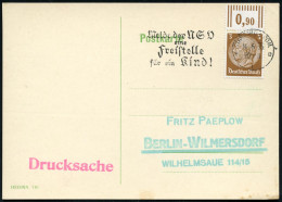 STARGARD I.POM. 1935 (14.6.) Seltener MWSt Auf Inl.-Karte (Bo.S 177 A, Nur In 6 Orten Verwendet) - KIND / KLEINKIND / KI - Other & Unclassified
