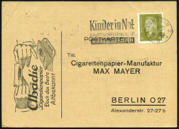 MANNHEIM 2/ *II*/ Kinder In Not/ KAUFT 50PFENNIG-LOSE/ WIR WOLLEN HELFEN 1932 (19.5.) Seltener MWSt Auf Firmen-Reklamekt - Other & Unclassified