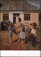 UdSSR 1961 4 Kop./40 Kop. BiP Spasskiturm, Grün = Währungsreform!: "Ankuft Der Neuen Lehrerin" (Kinder, Eltern, Junge Pi - Autres & Non Classés