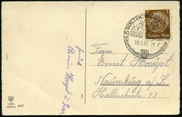 WALTERSHAUSEN (THÜR)/ F/ Puppenstadt.. 1937 (30.5.) HWSt = 2 Tanzende Puppen, Elefant, Dampflok-Modell (u. Wap-pen) Text - Unclassified