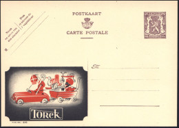 BELGIEN 1948 90 C. Reklame-P Löwe, Braunlila: TORCK = St. Nikolaus Mit Mohr, Schaukelstuhl, Dreirad, Kinderwagen, Fläm.  - Non Classés