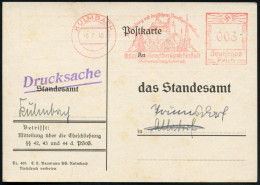 KULMBACH/ Plassenburg M.deutschem Zinnfigurenmuseum/ ..weltberühmte Bierstadt/  Stadtver-waltung 1940 (6.7.) Dekorativer - Unclassified