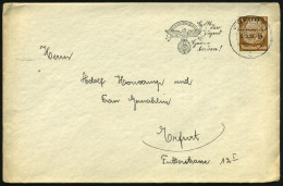 ERFURT 1/ A/ Heim Der Hitlerjugend/ Helft/ Der/ Jugend/ Heime/ Bauen! 1939 (6.5.) Seltener MWSt, Teils Sütterlin = Adler - Autres & Non Classés