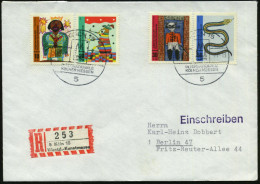 5 KÖLN 15/ INTERNAT./ KÖLNER MESSEN 1971 (März) SSt + Seltener Sonder-RZ: 5 Köln 15/Westd.-Kunstmesse (NEZ Nr.115, Ohne  - Otros & Sin Clasificación