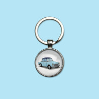 Porte-clefs Simca Aronde P60 Bleue Porte-clés P60 - Voitures