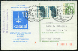 4000 DÜSSELDORF 1/ 500 Jahre/ Postverbindungen/ In Europa.. 1990 (23.6.) SSt = Dürerers "Postreiter" 2x Auf G E Z ä H N  - Andere & Zonder Classificatie