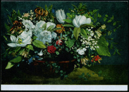 B.R.D. 1982 (März) Schmuckblatt-Telegramm: "Blumenstilleben", Gemälde Von Gustave Courbet (Kunsthalle, Bremen) Ungebr. ( - Other & Unclassified