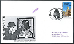 RUMÄNIEN 1993 (21.11.) SSt: 3400 Cluj-Napoca/100. GEBURTSTAG/René/Magritte (Bildnis "Le Thérapeute") A. Magritte-SU  - A - Other & Unclassified