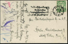 DANZIG 1934 (21.7.) Seltener MWSt.: DANZIG/*5*/Jm Deutschen Danzig/Reichstreffen/des Graphischen Gewerbes.. Auf Bedarfs- - Autres & Non Classés