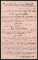 Berlin-Hohenschönhausen 1897 (1.9.) 2 Pf. Stadtpost-Privat-PP. 2 Pf. "Berl. Packetfahrt AG." Schw./rosa: Grundbesitzerve - Théâtre