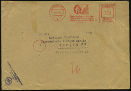 HANNOVER/ 1/ Werde Bausparer Bei Den/ Öffentlichen Bausparkassen.. 1944 (15.5.) AFS Francotyp 024 Pf. = Grafische Darste - Otros