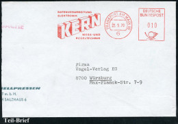 6 FRANKFURT AM MAIN 90/ DATENVERARBEITUNG/ ELEKTRONIK/ KERN/ MESS-U./ REGELTECHNIK 1970 (22.5.) AFS Postalia Klar Auf Te - Informática