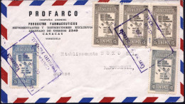 VENEZUELA 1950 (2.10.) 5 C., 10 C. U. 3x 15 C. "8. Volkszählung In Venezuela In Nord- U.Südamerika" ,motivreine Frankatu - Sonstige