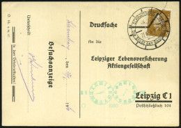 SCHRAMBERG/ Die Stadt Der Qualitäts-Uhren 1930 (27.6.) SSt In Form Eines Zifferblattes = Sonderform! , Sehr Klar Gest. F - Clocks
