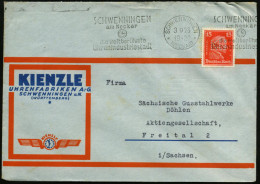 SCHWENNINGEN/ *NECKAR)*/ Die Weltberühmte/ Uhrenindustriestadt 1928 (3.9.) Korrigierter MWSt Mit 2 Texten Auf EF 15 Pf.  - Relojería