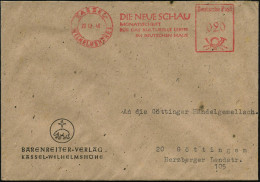 KASSEL-/ WILHELMSHÖHE 1/ DIE NEUE SCHAUMONATSZEITSCHRIFT... 1948 (20.10.) AFS Francotyp "Posthorn - Deutsche Post" Auf F - Music