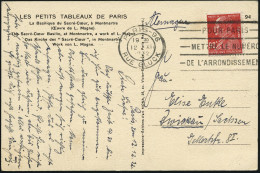 FRANKREICH 1932 MWSt: PARIS-96 / R U E  G L U C K /POUR PARIS/METTRE LE NUMERO.., Klar Gest. Ausl.-Ak.  (Mi.223) - KOMPO - Music