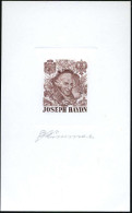 ÖSTERREICH 1922 Joseph Haydn, Ungez.  E S S A Y - Block Von G. Wimmer (Stahlstich) Zur 2 1/2 Kr.-Marke, Ungummiertes Kar - Musique