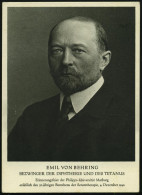 LEVERKUSEN-I.G. WERK/ A/ E V Behring/ Erinnerungsfeier.. 1940 (6.12.) SSt = Hauspostamt I.G.-Werke Leverkusen (Schriftzu - Nobel Prize Laureates