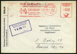 1 BERLIN 10/ WIR SUCHEN/ HELFERINNEN F.d.KRANKENPFLEGE/ ..BEZIRKSAMT CHARLOTTENBURG 1974 (16.1.) AFS = Krankenschwester  - Medicina