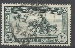 Egypte Expres N° 1  Motocyclette Postale    Oblitéré  B/ TB    Voir Scans  Soldé  ! ! ! - Motorräder