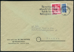 (17a) HEIDELBERG 1/ An/ Die Rechtzeitig/ Erkannte Tuberkulose/ Hat D.besten/ Heilungsaussichten 1949 (11.6.) MWSt Klar A - Maladies