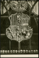 TSCHECHOSLOWAKEI 1952 1,50 Kc. BiP Gottwald, Braun: Sedlec (Sedlitz) Ossarium (Beinhaus) Mit Schädel- U. Knochen-Skulptu - Enfermedades