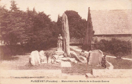 FRANCE - Plozevet - Monument Aux Morts De La Second De Guerre Mondiale - Carte Postale Ancienne - Plozevet