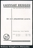 WERNIGERODE/ Ysatfabrik 1936 (6.3.) AFS Francotyp "Hakenkreuz" Auf Color-Reklame-Kt.: Laxysat Bürger.. Pflanzliches Laxa - Medicina