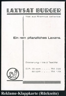 WERNIGERODE/ Ysatfabrik 1936 (6.3.) AFS Francotyp "Hakenkreuz" Auf Color-Reklame-Kt.: Laxysat Bürger.. Pflanzliches Laxa - Medicine