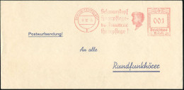 BERLIN-TEMPELHOF/ 1/ Schwarzkopf/ Haarpflege.. 1935 (11.12.) Seltener AFS Francotyp 001 Pf. Auf Postwurfsendung "An Alle - Oblitérés