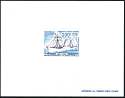 NEUKALEDONIEN 1993 200 F. "100 Jahre Seekabel Neukaledonien - Australien" = Kabelleger "Francois Arago",  U N G E Z.  Ei - Schiffahrt