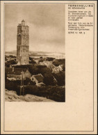 NIEDERLANDE 1929 7 1/2 C. BiP Wilhelmine, Rot:  TERSCHELLING DE BRANDARIS.. = Leuchtturm , Ungebr. (Mi.P 188/IV-3) - LEU - Vuurtorens