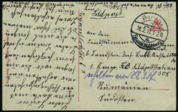 DEUTSCHES REICH 1917 (10.2.) Monochrome Foto-Ak.: S.M.S. "Medusa" (= MSP No. 138), Kleiner Kreuzer , 1K-Steg: Berlin-/a/ - Maritime