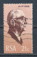 °°° SOUTH AFRICA  - Y&T N°311 - 1968 °°° - Usati