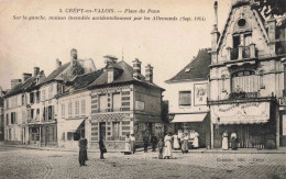 FRANCE - Senlis - Crépy En Valois - Place Du Paon - Carte Postale Ancienne - Senlis