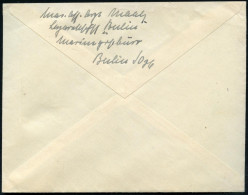 DEUTSCHES REICH 1940 (ca.) Viol. 1K-Briefstempel: Kriegsmarine/ Marinepost/ Gr. Lazarettschiff "Berlin" (oben Nicht Ganz - Maritime
