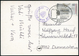 8000 MÜNCHEN 2/ 20.9.-5.10.1986/ Oktoberfest.. 1986 (27.9.) SSt = Bierkrug + Viol. 1K-HdN: Gruß Vom Oktoberfest, Color-F - Unclassified