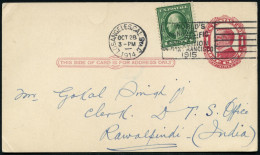 U.S.A. 1914 (28.10.) MaWSt.: LOS ANGELES,CAL. STA C/WORLD'S/PANAMA-/PACIFIC/EXPOSITION...1915 Auf Inl.-P 1 C. McKinley + - Other & Unclassified