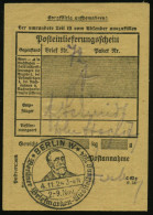 BERLIN W/ Berliner Briefmarken-Ausstellung 1924 (4.11.) SSt = Heinrich V. Stephan (Brustbild) Klar Gest. Posteinlieferun - UPU (Union Postale Universelle)