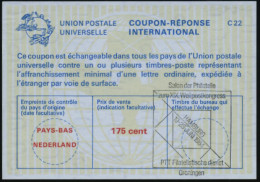 NIEDERLANDE 1984 (Juni) Niederländ. SSt: HAMBURG/Salon Der Philatelie/zum XIX. Weltpostkongress = Niederländische Versan - UPU (Union Postale Universelle)