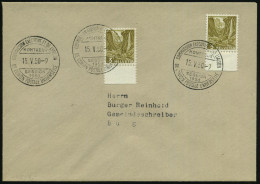 SCHWEIZ 1950 (Mai) Seltener SSt: MONTREUX/SESSION/1950/COMMISSION../DE L'UPU Klar Auf Inl.-Bf. (Pen.S 318) - WELTPOSTVER - WPV (Weltpostverein)