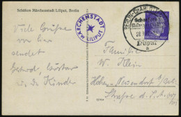 BERLIN-CHARLOTTENBURG/ Schaefers/ Märchenstadt/ Liliput/ A 1942 (28.9.) Sehr Seltener SSt + Viol. 1K-HdN: MÄRCHENSTADT/L - Circus