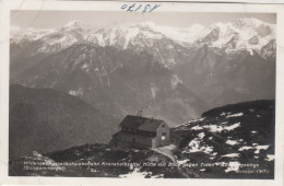 D4626) Höllengebirgsseilschwebebahn KRANABETHSATTEL Hütte Mit Blick Gegen Toten Ausseergebirge Salzkammergut - Ebensee