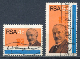 °°° SOUTH AFRICA  - Y&T N°347/48 - 1973 °°° - Usados