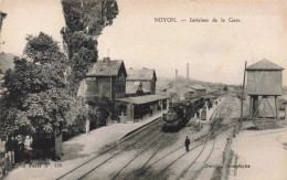 FRANCE - Compiègne - Noyon - Intérieur De La Gare - Carte Postale Ancienne - Noyon
