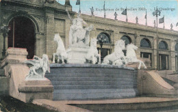 BELGIQUE - Bruxelles - Expositions De 1910 - Le Quadrige - Colorisé - Carte Postale Ancienne - Wereldtentoonstellingen
